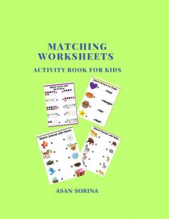 MATCHING WORKSHEETS ACTIVITY BOOK FOR KIDS