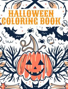 Halloween Coloring Book: Happy Halloween Coloring Book for Kids