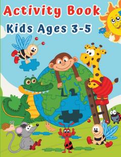 Activity Book for Kids Ages 3-5