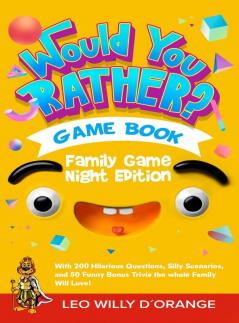Would You Rather Game Book | Family Game Night Edition
