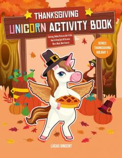 Thanksgiving Unicorn Activity Book