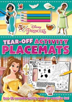 Disney Princess: Tear Off Activity Placemats