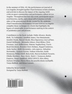 Final Transmission: Performance Art and AIDS in Los Angeles (NS the Performance Art Journal of Los Angeles)