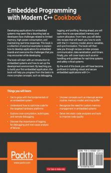 Embedded Programming with C++ Cookbook