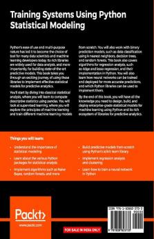 Training Systems using Python Statistical Modeling