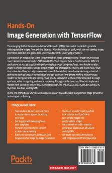 Hands-On Image Generation with TensorFlow