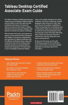 Tableau Desktop Certified Associate