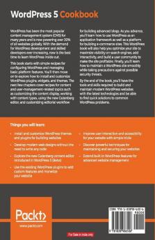 WordPress 5 Cookbook