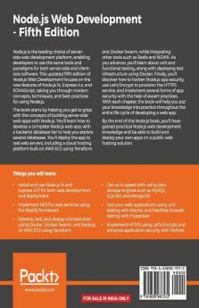 Node.js Web Development - Fifth Edition