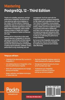 Mastering PostgreSQL 12-Third Edition