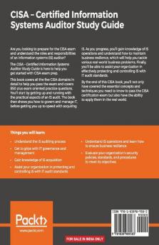 CISA - Certified Information Systems Auditor Study Guide
