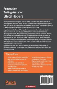 Penetration Testing Azure for Ethical Hackers