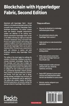 Blockchain with Hyperledger Fabric Second Edition