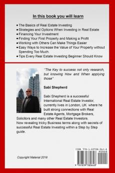 Real Estate for beginners How to become successful on the property market 1