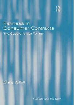 Fairness in Consumer Contracts