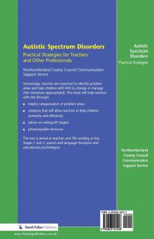 Autistic Spectrum Disorders