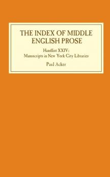 Index of Middle English Prose