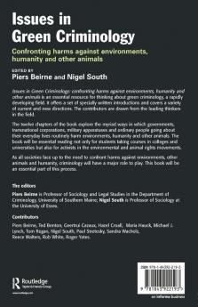 Issues in Green Criminology