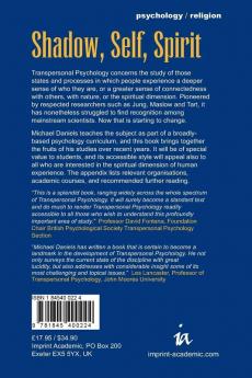 Shadow Self Spirit: Essays in Transpersonal Psychology