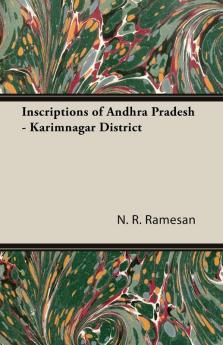 Inscriptions Of Andhra Pradesh - Karimnagar District