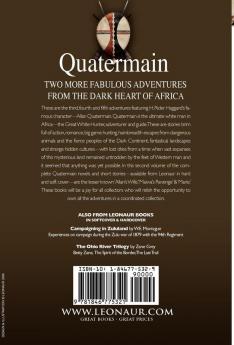 Quatermain: The Complete Adventures 2: Allan's Wife Maiwa's Revenge & Marie