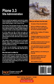 Plone 3.3 Site Administration