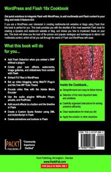 Wordpress and Flash 10x Cookbook