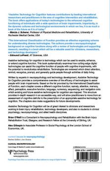 Assistive Technology for Cognition