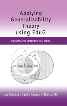 Applying Generalizability Theory using EduG