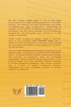Karl Popper. A Centenary Assessment. Volume II - Metaphysics and Epistemology