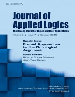 Journal of Applied Logics-IfCoLog Journal of Logics and their Applications.   Volume 5 number 7. Special issue