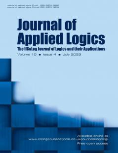 Journal of Applied Logics.  IfCoLog Journal of Logics and their Applications. Volume 10 number 4 July 2023