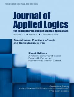 Journal of Applied Logics. The IfCoLog Journal of Logics and their Applications. Volume 15 issue 5 October 2024.  Special Issue