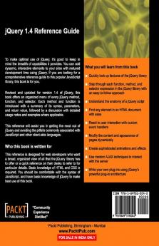 jQuery 1.4 Reference Guide