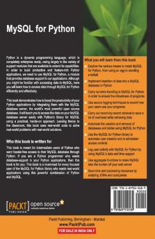 MySQL for Python