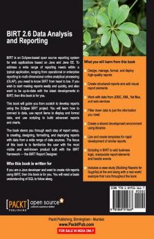 Birt 2.5 Data Analysis and Reporting