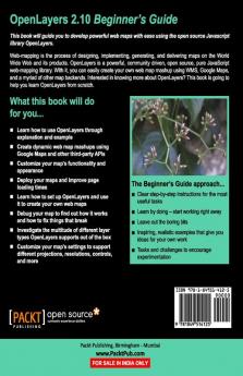 Openlayers 2.10 Beginner's Guide