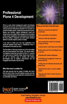 Professional Plone 4 Development