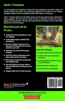 Vaadin 7 Cookbook