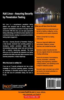 Kali Linux - Assuring Security by Penetration Testing