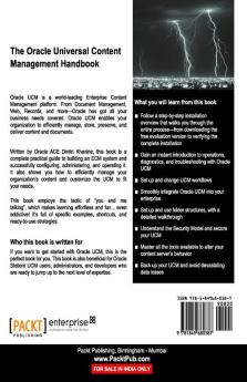 The Oracle Universal Content Management Handbook