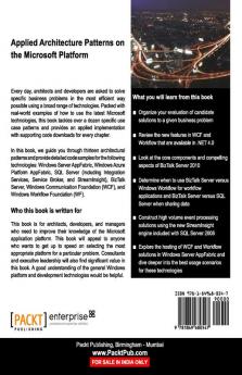 Applied Architecture Patterns on the Microsoft Platform