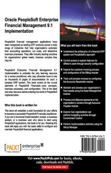 Oracle PeopleSoft Enterprise Financial Management 9.1 Implementation