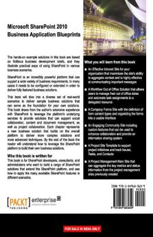 Microsoft Sharepoint 2010 Business Application Blueprints