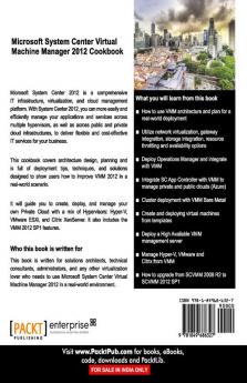 Microsoft System Center Virtual Machine Manager 2012 Cookbook