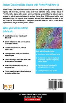 Instant Creating Data Models with Powerpivot How-To