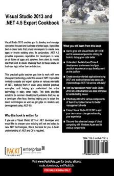 Visual Studio 2013 and .Net 4.5 Expert Cookbook