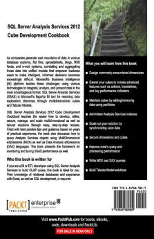 SQL Server Analysis Services 2012 Cube Development Cookbook