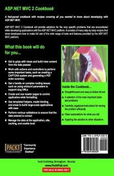 ASP.Net MVC 2 Cookbook