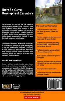 Unity 3.X Game Development Essentials